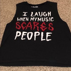Black Hot Topic tank top